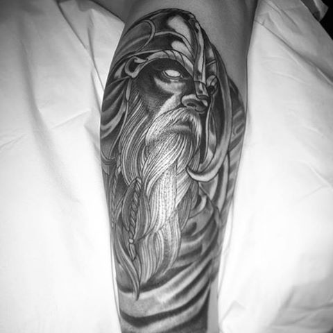Viking tattoo by @gust_razotattoos #remingtontattoo #gustrazotattoos #sandiegotattoos #viking #northpark