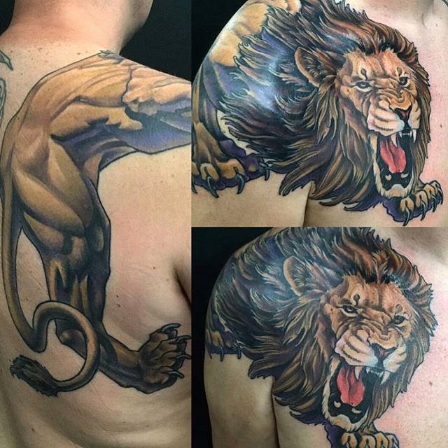 Art Immortal Tattoo : Tattoos : Nature : Lion