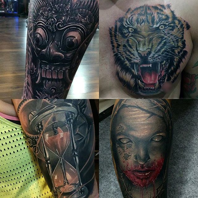@prima_ma_tattoo will be visiting from Bali to tattoo with us at Remington Tattoo February 6-18 2018. Follow him and email him for inquiries email: matattoobali@gmail.com
