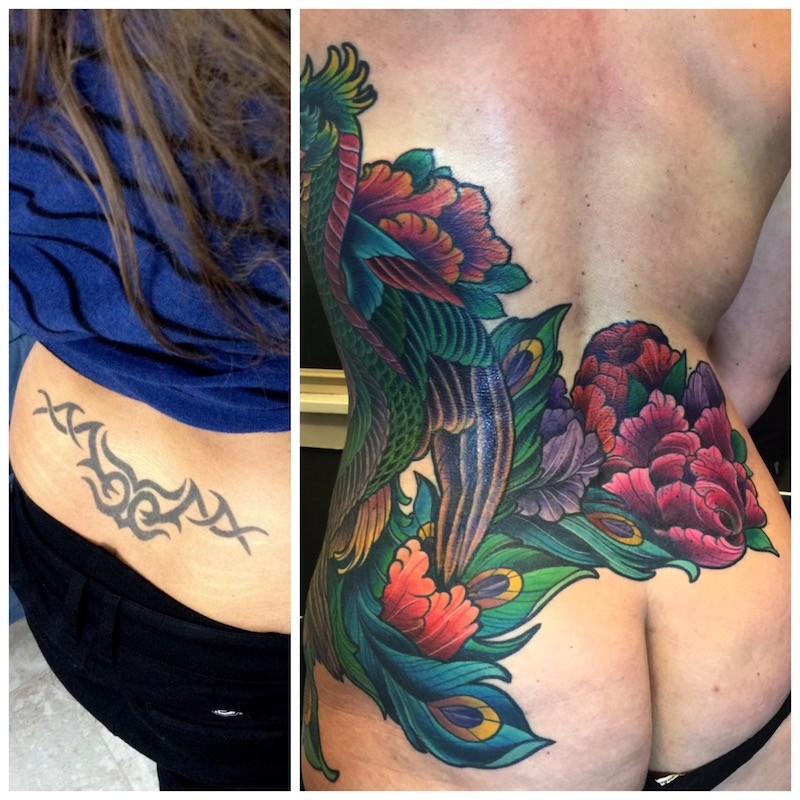 Terry Ribera's Cover Up Gallery | Remington Tattoo Parlor
